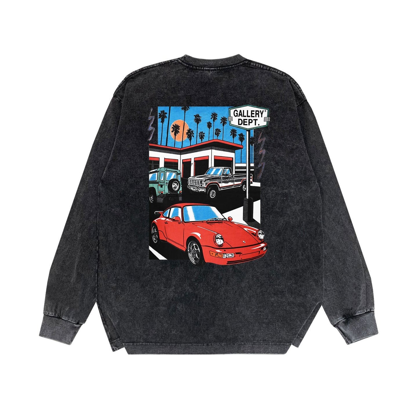 Gallery Dept Long Sleeve Shirt Vintage T Shirt Washed and Worn Vintage Long Sleeve T-shirt