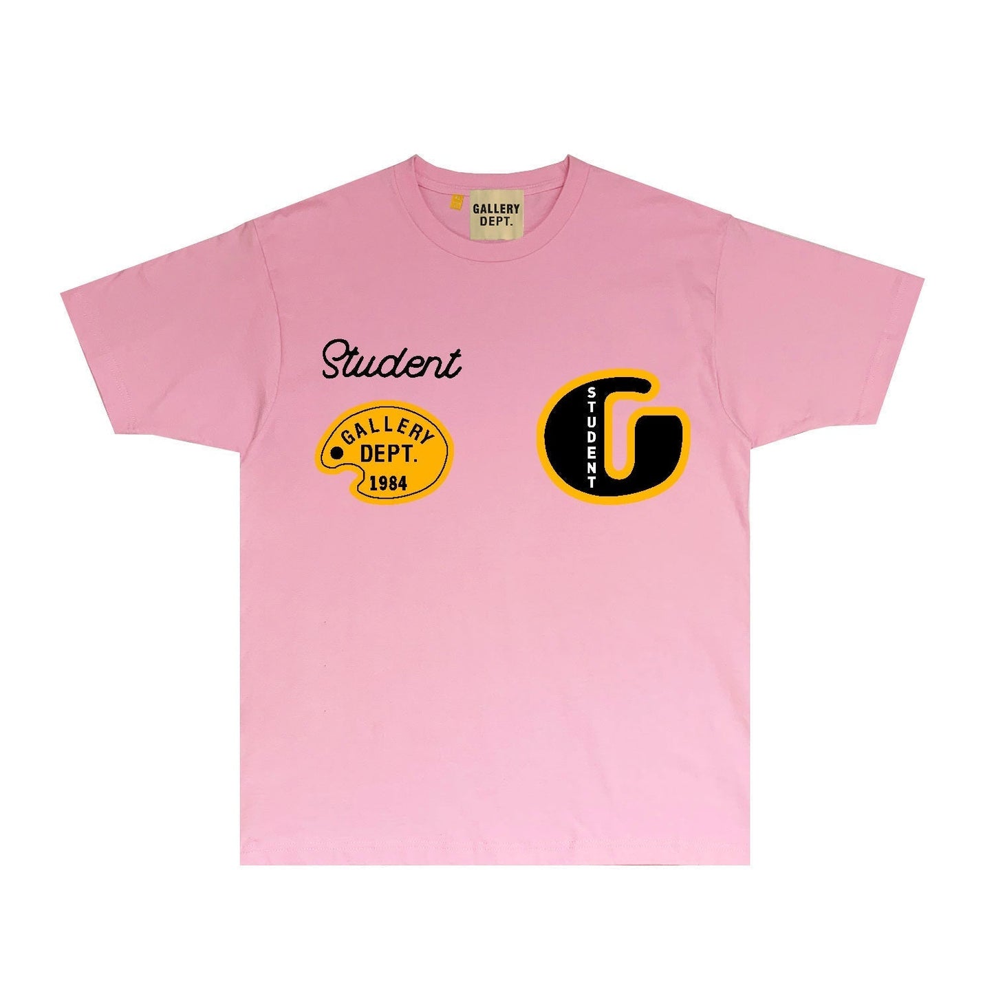 Gallery Dept T Shirt Retro Printed Loose Short-Sleeved Shirt (part2)