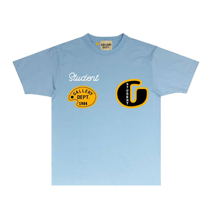 Gallery Dept T Shirt Retro Printed Loose Short-Sleeved Shirt (part2)