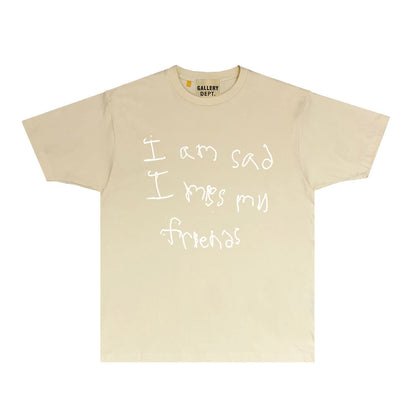Gallery Dept T Shirts Tee Shirt Short Sleeve T-Shirt Blouse