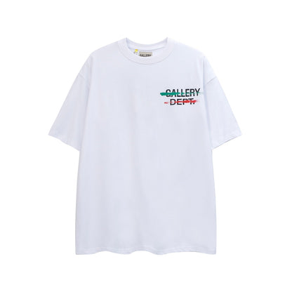 Gallery Dept T Shirts Fashion Brand Summer Letter Slogan Gallery Dept Men and Women Short Sleeve