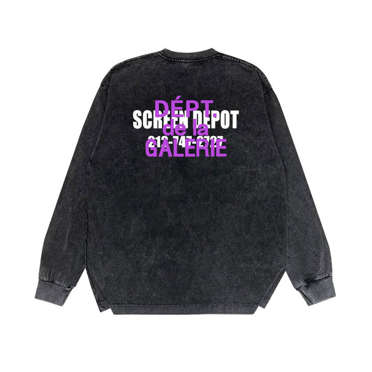 Gallery Dept Long Sleeve Shirt Vintage T Shirt Washed and Worn Vintage Long Sleeve T-shirt