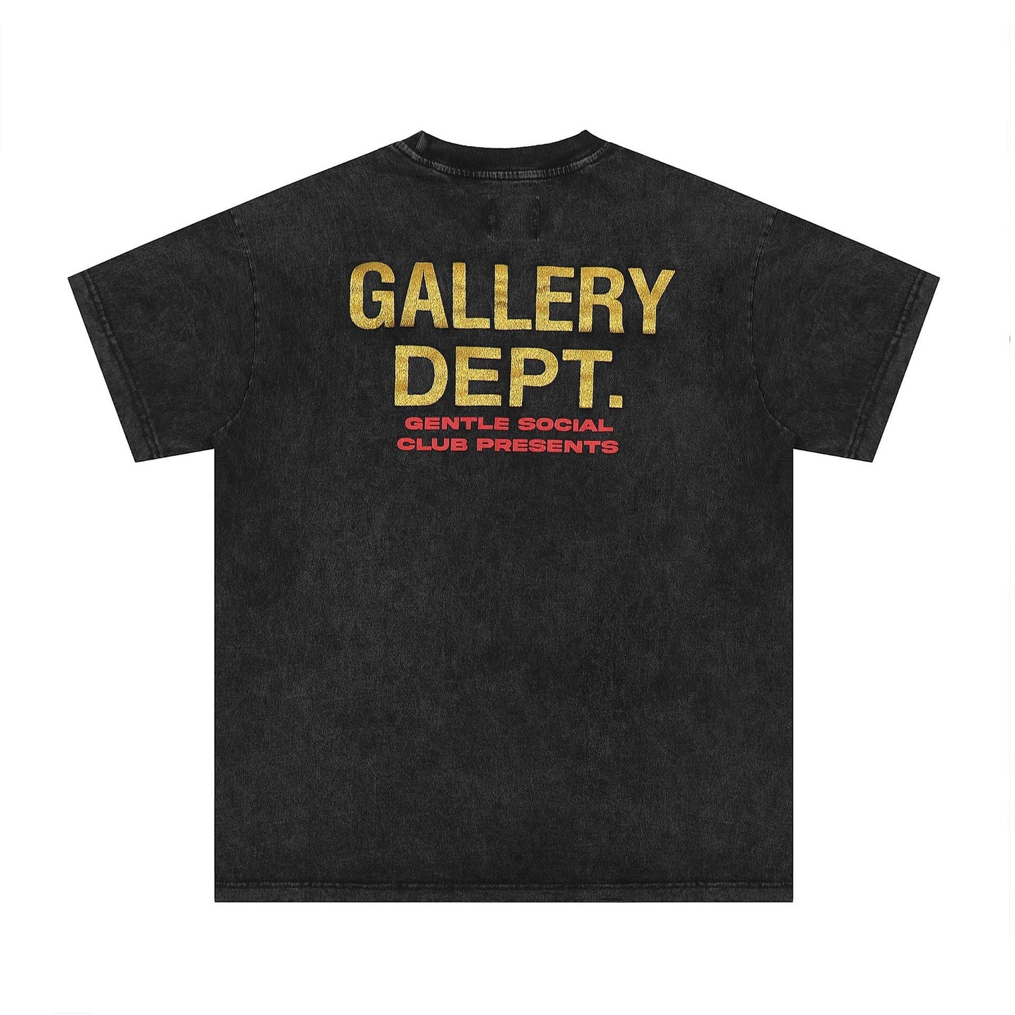 Gallery Dept T Shirts Car Painted Print Washed Short Sleeve plus Size