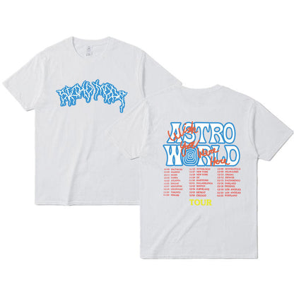 24ss uptopia t shirt men vintage hiphop cotton