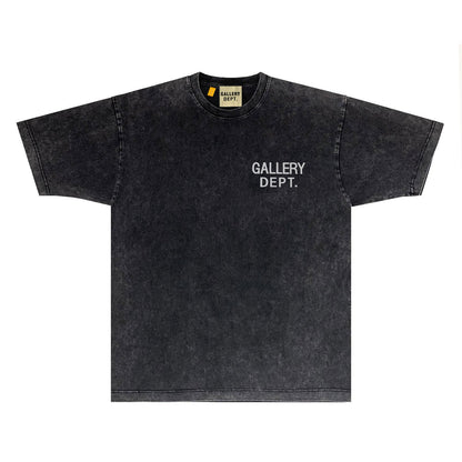 Gallery Dept T Shirts Tee Shirt Washed and Worn Short Sleeve T-shirt Blouse