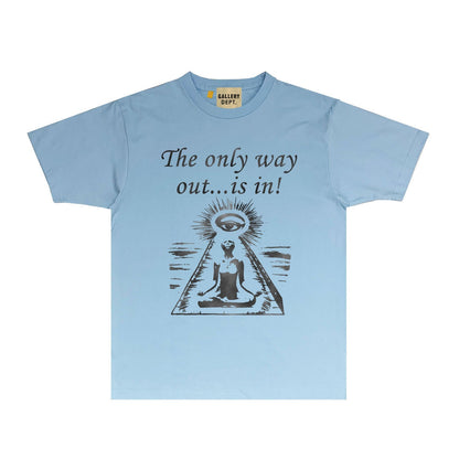 Gallery Dept T Shirts European and American Fashion Brand Tee Shirt Short Sleeve T-shirt Blouse