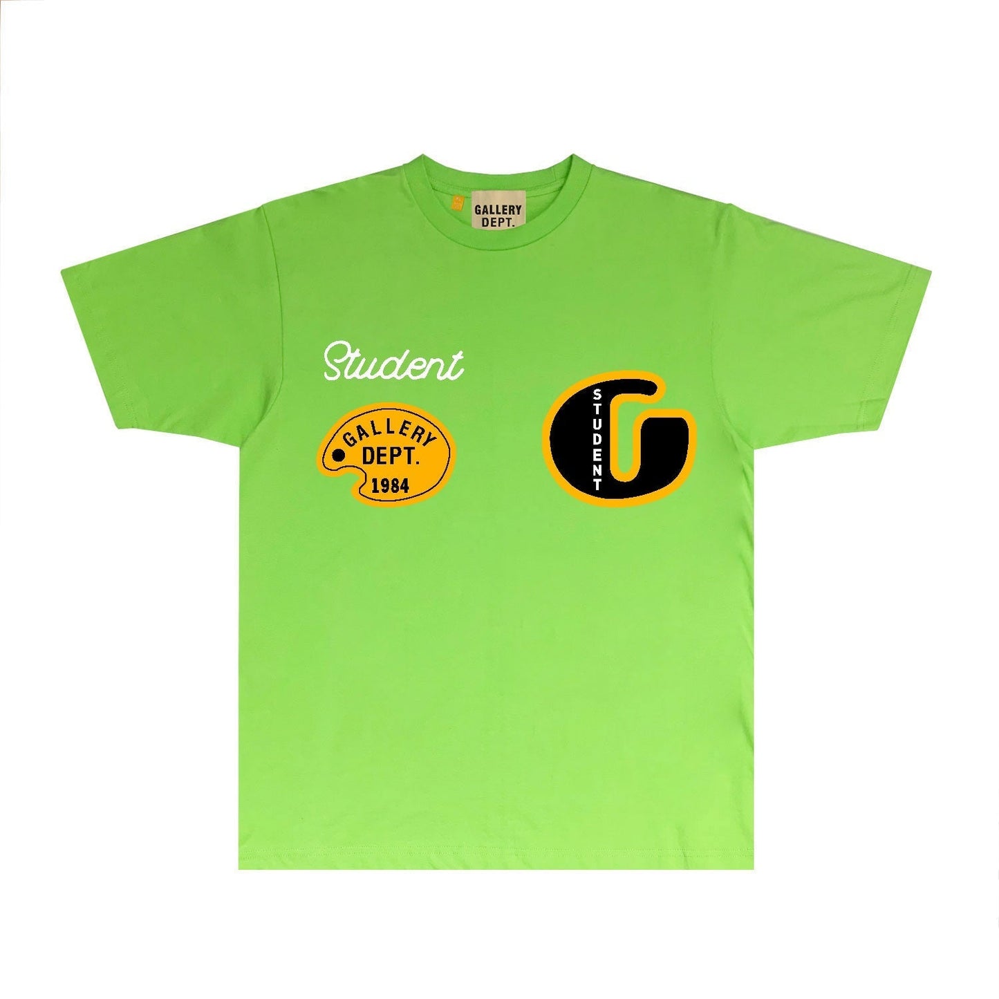 Gallery Dept T Shirt Retro Printed Loose Short-Sleeved Shirt (part2)