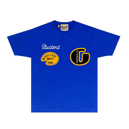 Gallery Dept T Shirt Retro Printed Loose Short-Sleeved Shirt (part2)